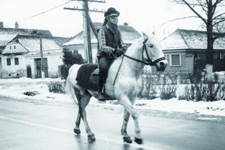 Fasching mit Reiter 1979