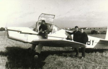 Flugzeug zum Samentransport