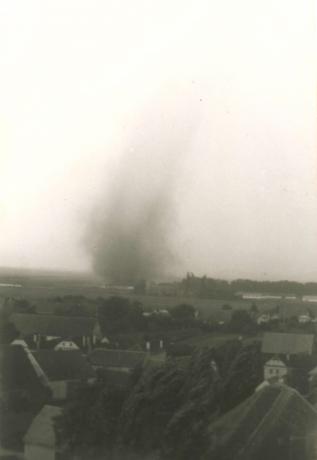 Wirbelsturm in Tartlau